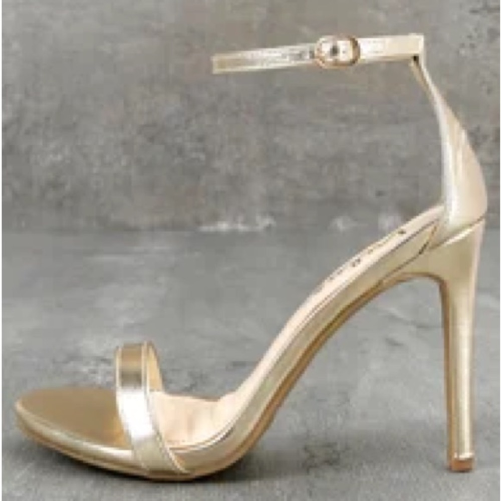 Lulus Gold Heel